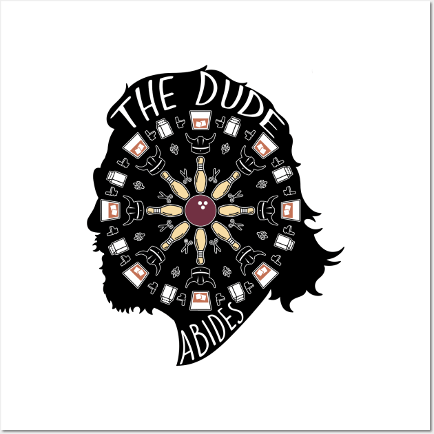 The Dude Abides Wall Art by Malakian Art